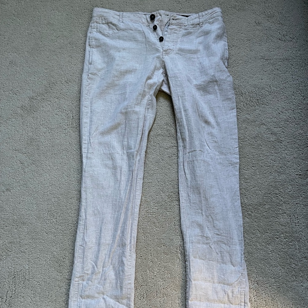 Linen pants 31x32